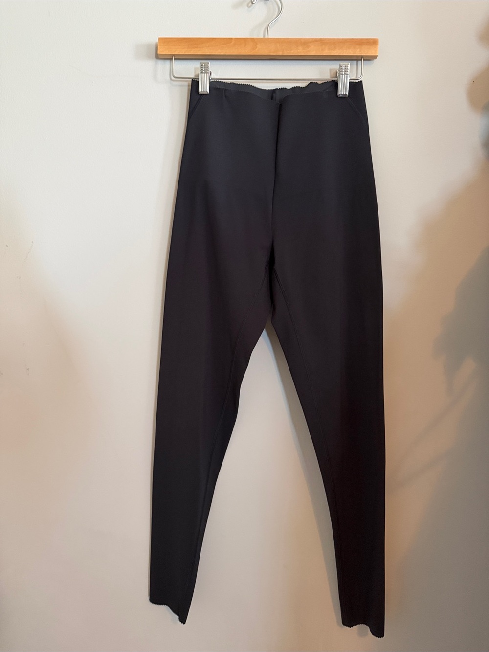 Women's Black High-Rise Stretch Leggings